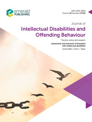 cover image of Journal of Intellectual Disabilities and Offending Behaviour, Volume 10, Number 4